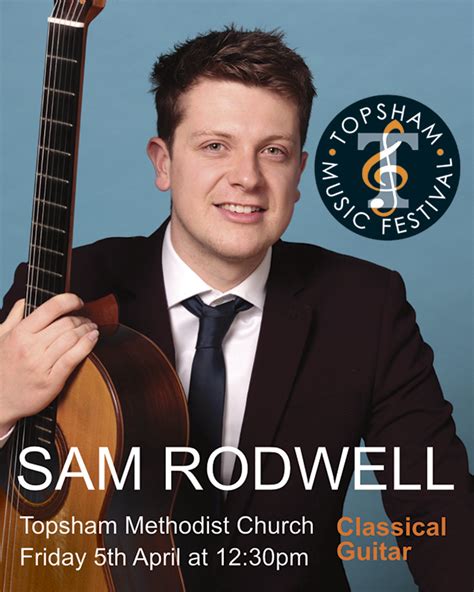 Topsham Music Festival 2024 Sam Rodwell Classical Guitar Love Topsham