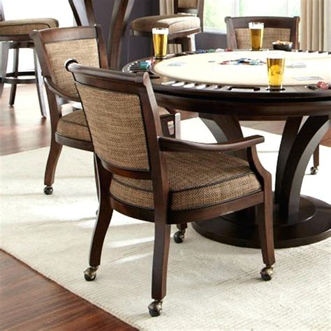 The Convenience of Dining Room Chairs with Wheels – redboth.com