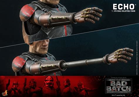Star Wars The Bad Batch Scale Echo Figure Deploys At Hot Toys