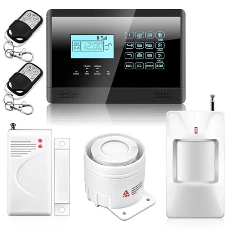 Alarm Mainframe Kits Wireless GSM SMS Text Home Security Alarm System