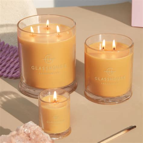 Glasshouse Fragrances Tahaa Vanilla Caramel Candle G For Sale