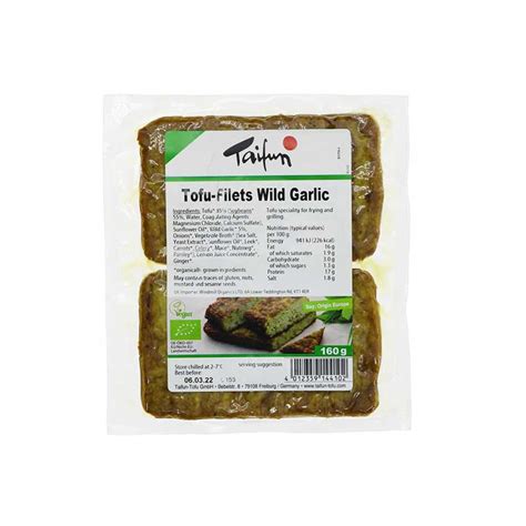 Taifun Wild Garlic Tofu Filets G