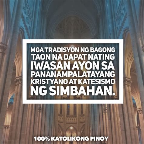 MGA TRADISYON NG BAGONG TAON NA... - 100% KATOLIKONG PINOY!