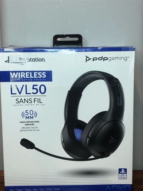 PDP PlayStation LVL50 WIRED Stereo Gaming Headset for PS5 - Cedea Seafood