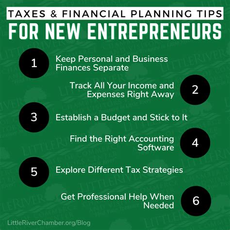 Six Tips For Handling Taxes And Financial Planning As A Newly Self