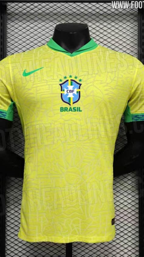 Site Vaza Suposta Camisa Da Sele O Brasileira Para Veja