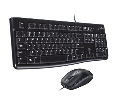 Logitech Mk Desktop Set Kabelgebunden Visunext At