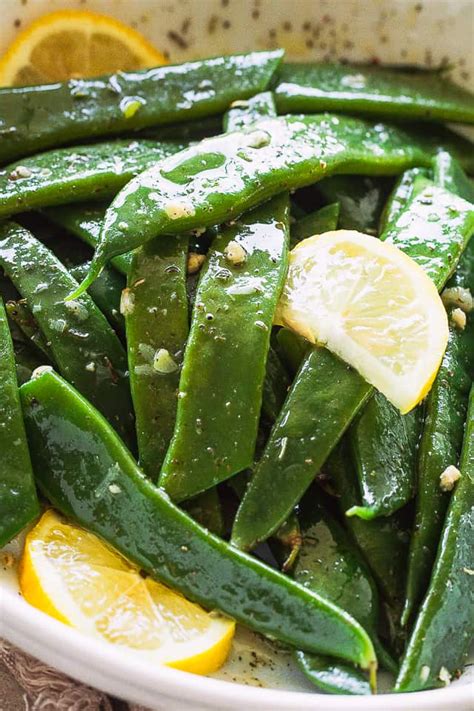 Romano Beans In Garlic Butter - Easy Weeknight Recipes
