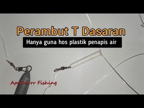 Cara Mudah Nak Buat Perambut Dasar Anti Bergulung Youtube