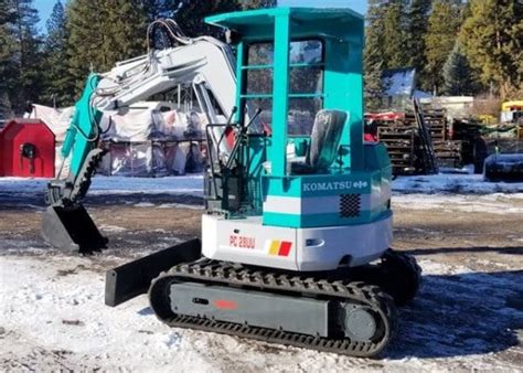 refurbished komatsu pcuu excavator keno tractors