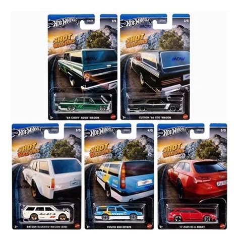 Hot Wheels Set C Cole O Hot Wagons Hwr Mattel Parcelamento Sem Juros