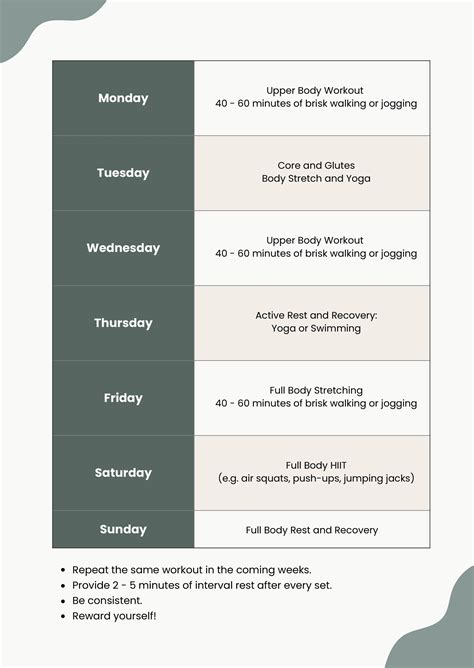 30 Day Hiit Workout Plan Pdf Free - Infoupdate.org