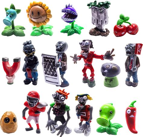 L V Toysvill Plants Vs Zombies Juego De Figuras De Acci N Pvz Para