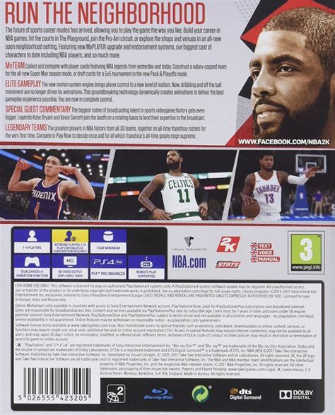 Nba 2k18 For Playstation 4 Sales Wiki Release Dates Review Cheats Walkthrough