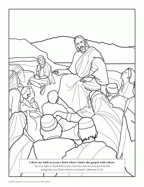 Jesus Heals The Sick Coloring Pages Coloring Home