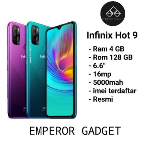 Jual Infinix Hot Imei Terdaftar Garansi Resmi Shopee Indonesia