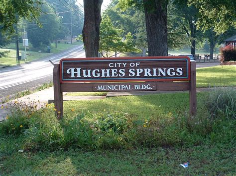 City Of Hughes Springs Official Homepage