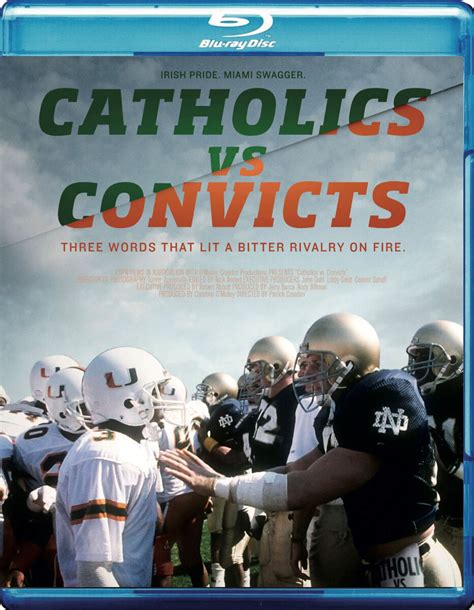 ESPN Films 30 For 30 Catholics Vs Convicts Blu Ray 2017 For Sale