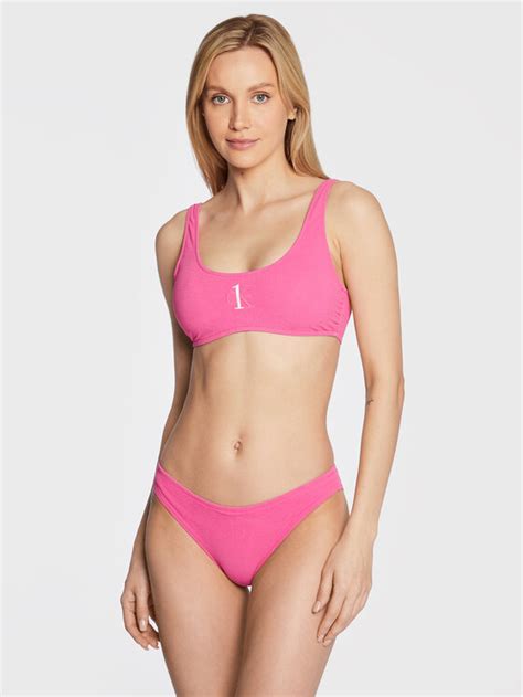 Calvin Klein Swimwear Bikini Partea De Sus KW0KW01883 Roz Modivo Ro