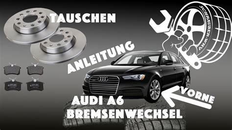 Anleitung Audi A Bremsenwechsel Scheibenwechsel Bremsbelege Vorne