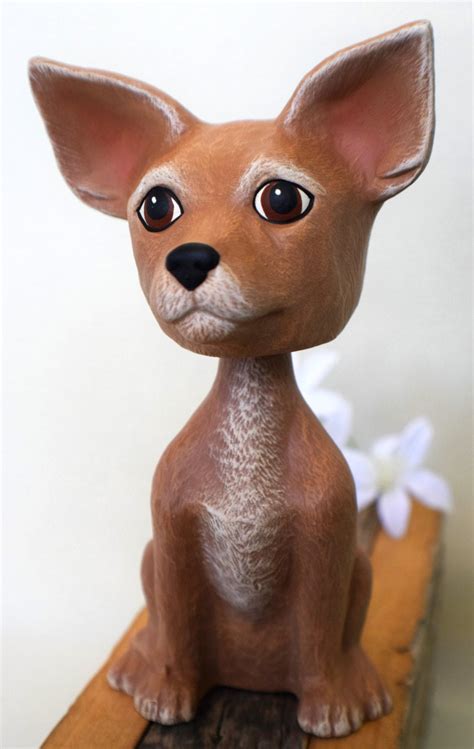 Bobble Head Chihuahua Teresas Ceramics