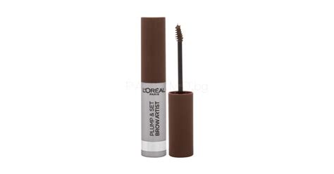 L Oréal Paris Brow Artist Plump Set Спирала за вежди за жени 4 9 ml Нюанс 105 Brunette
