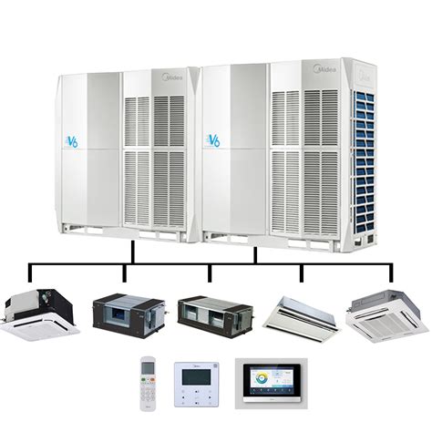 Midea 38hp 30ton De Aire Acondicionado Industrial Sistema Vrf Vrf Vrv