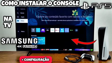 Como Instalar O Ps5 Na Tv Samsung 4k ConfiguraÇÃo 2024 Youtube