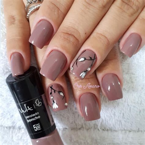 19 Modelos De Unhas Decoradas Esmalte Nude