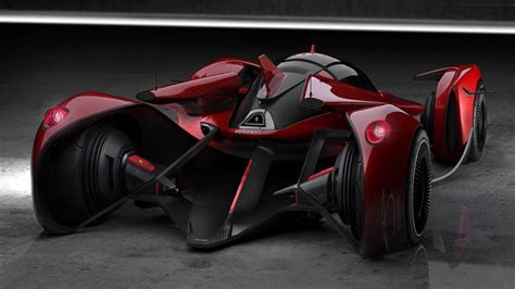 The Ferrari F413 is a single-seat electric hypercar concept with an ...