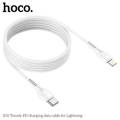 Cáp sạc nhanh HOCO X56 Type C to Lightning 3 0A PD 20W