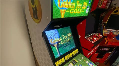 Golden Tee 3d Golf Arcade 1up 35th Anniversary Deluxe Not A Review