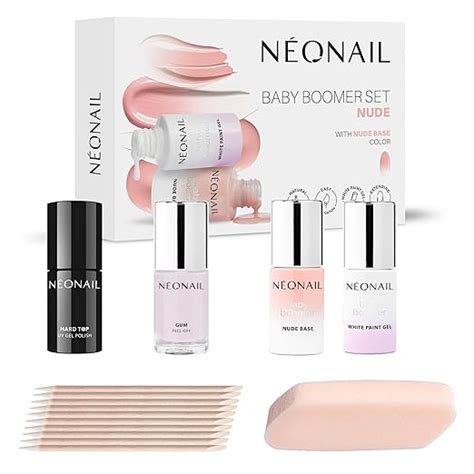 N Onail Baby Boomer Set Nude Top Uv Nagellack Sets Nagelset Farben Base N Gel Set