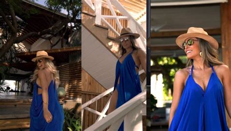 La Chica Del Bikini Azul Luciana Sandoval Despampanante