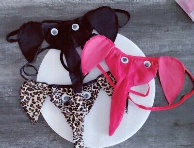 Men Sexy Lingerie Elephant Nose Underwear Thongs Panties G Strings Bikini EBay