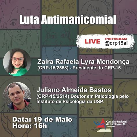 Conselho Regional de Psicologia 15ª Região LIVE sobre Dia Nacional