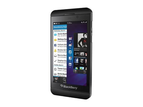 Blackberry Z10 Rfg81uw 3g 16gb Unlocked Cell Phone 42 Black 16gb