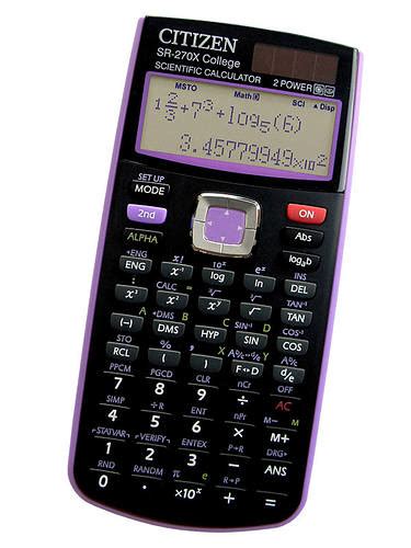 Калькулятор Citizen SR-270X College науковий, 274 функції, рівняння, 2 ...
