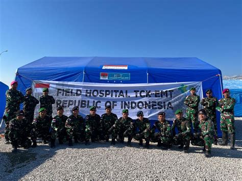 RUMAH SAKIT LAPANGAN INDONESIA SATGAS PENANGGULANGAN BENCANA TURKI