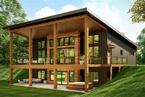 Expandable Lake Or Mountain House Plan Under Square Feet With