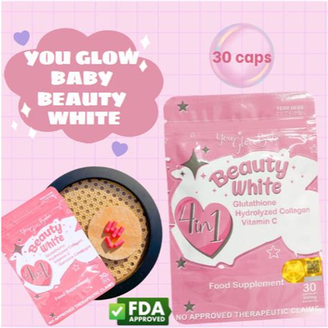 You Glow Babe Beauty White In Glutathione Collagen Slimming Advance Whitening Vitamin C