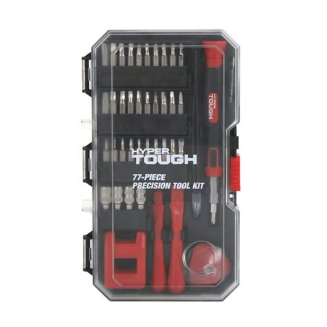 Hyper Tough 77 Piece Electronics Precision Tool Kit Model 42429