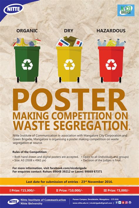 How To Draw A Waste Segregation Poster Waste Management, 58% OFF