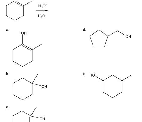 Solved Hot H2O a d ОН ОН b e HO OH C OH Chegg