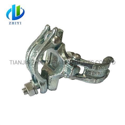 Steel Scaffold Pipe Clamps Pipe Scaffolding Swivel Coupler Forged