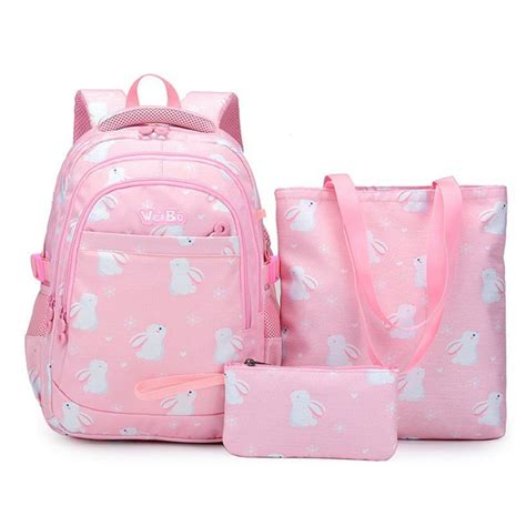 Рюкзак школьный для девочки 3в1/ школьный портфель для девочки 3в1 ...