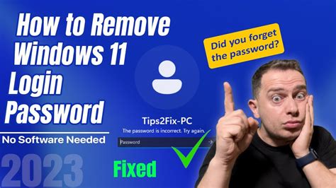 How To Remove Windows Password Without Any Software Quick