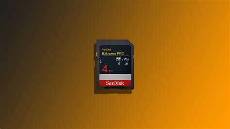 The SanDisk Extreme PRO 4TB SD Card Will Arrive In 2025, And Is Speedy ...