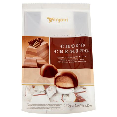 Vergani Le Specialità Choco Cremino Praline di Cioccolato al Latte 175