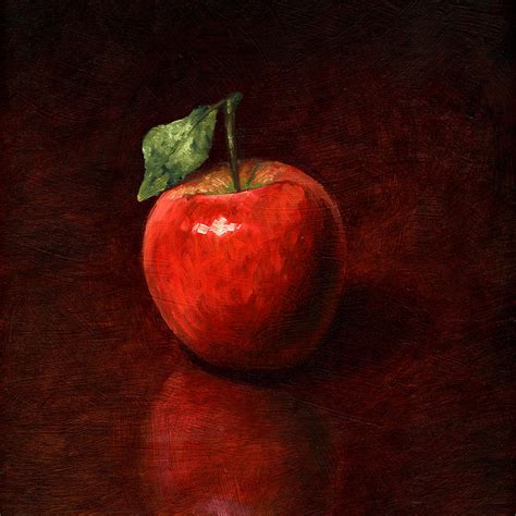 Apple Paintings On Canvas | Home Decor Ideas